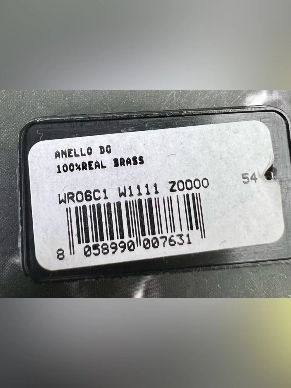 Dolce & Gabbana Brass logo-plaque Unisex ring GUC in Box - Picture 5 of 10